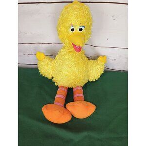 Sesame Street Big Bird Plush Toy‎ Yellow & Orange Soft Stuffed Animal For Kids